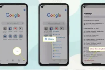 پاک کردن سابقه جستجو در گوگل
