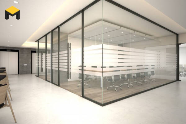 بررسی و قیمت پارتیشن شیشه ای هوشمند