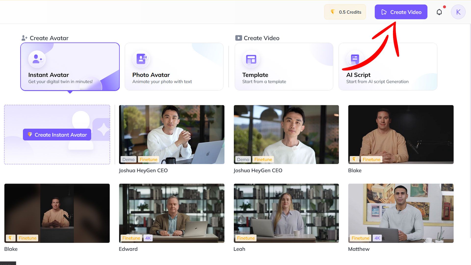 بهترین ابزارهای هوش مصنوعی برای تبدیل عکس به فیلم_سمسون 28 گزینهی Create Video