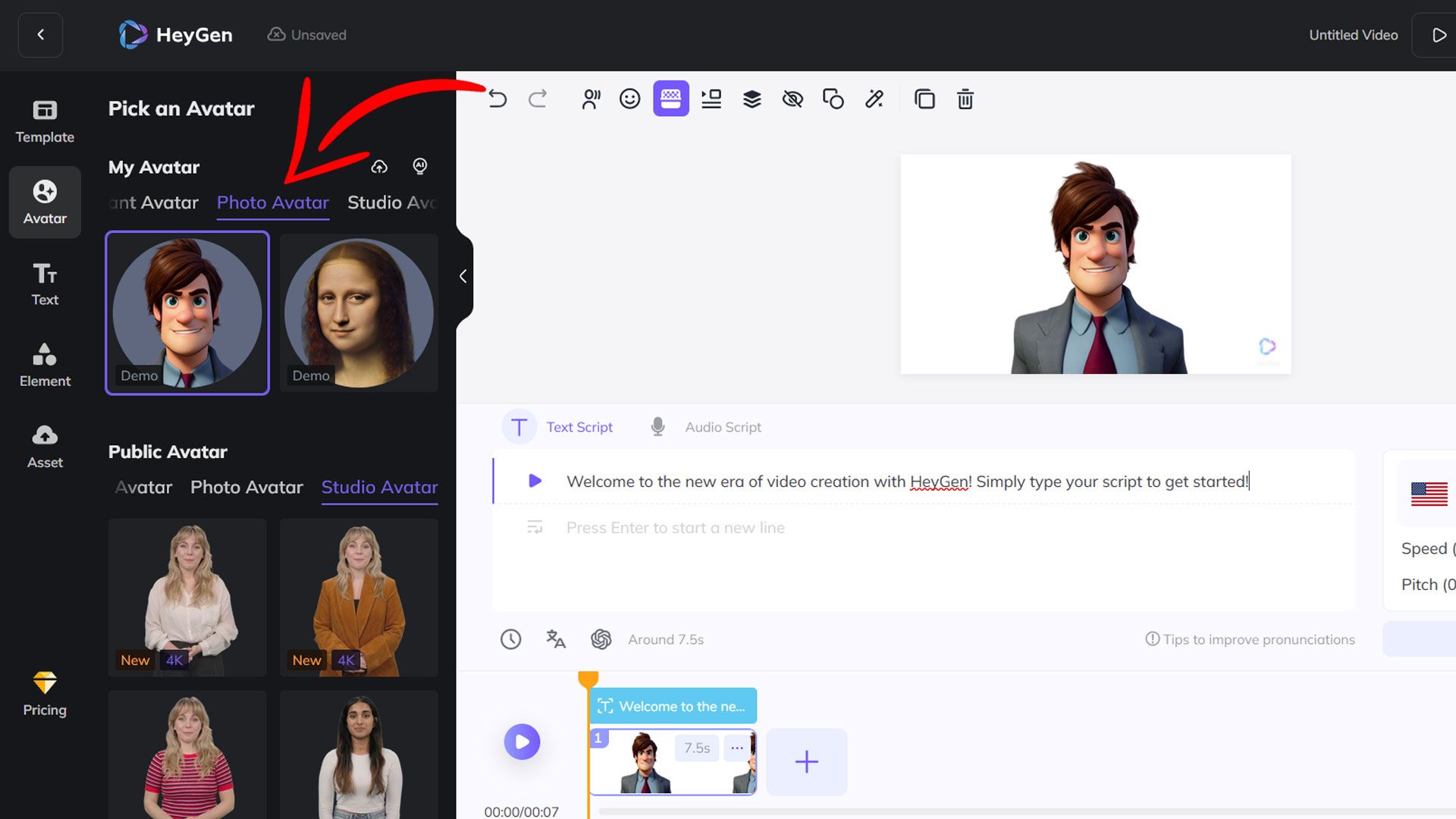 بهترین ابزارهای هوش مصنوعی برای تبدیل عکس به فیلم_سمسون 29 انتخاب عکس یا آواتار