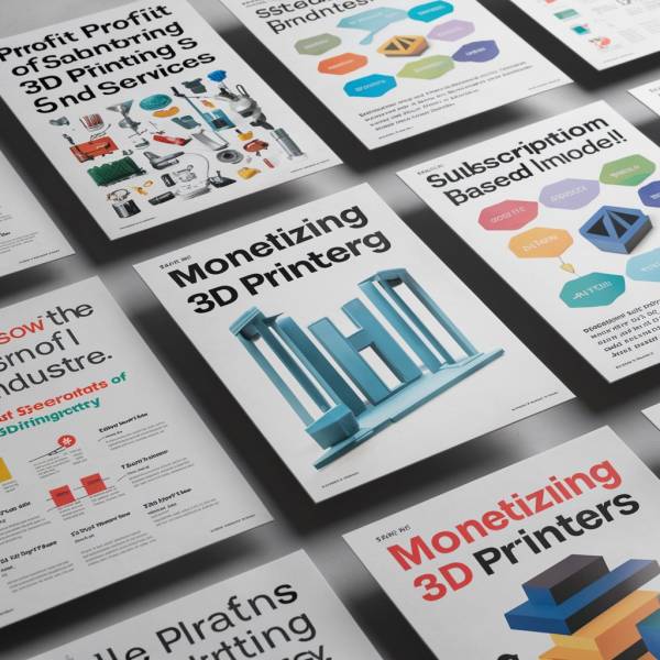 برگزاری دوره یا کلاس آموزشی استفاده از پرینتر سه بعدی برای کسب درآمد