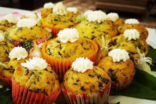 طرز تهیه مافین اسفناج