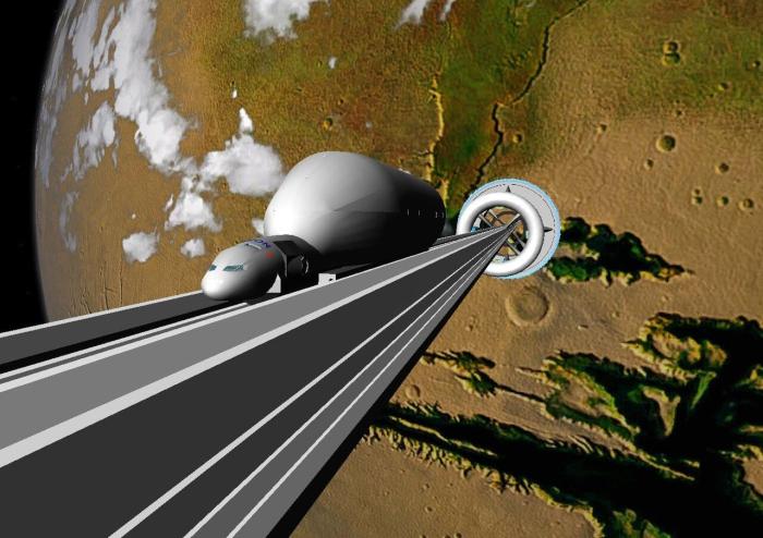 احتمالاً ساخت آسانسور فضایی از سال ۲۰۲۵ آغاز خواهد شد