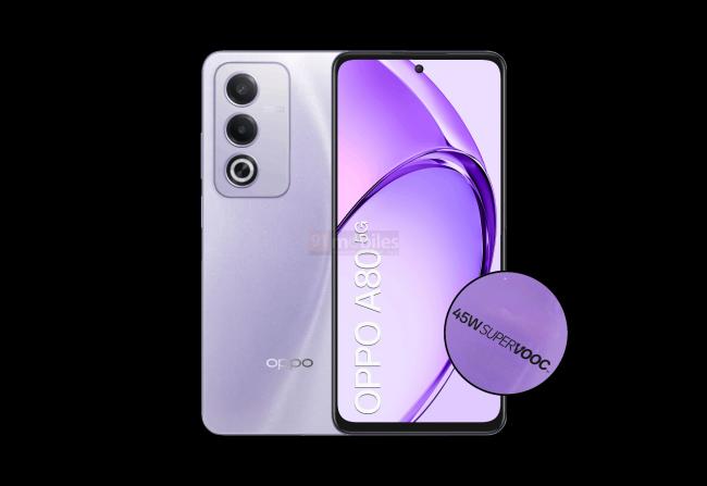 اوپو از از A80 5G همراه با باتری 5100 میلی آمپرساعتی رونمایی کرد