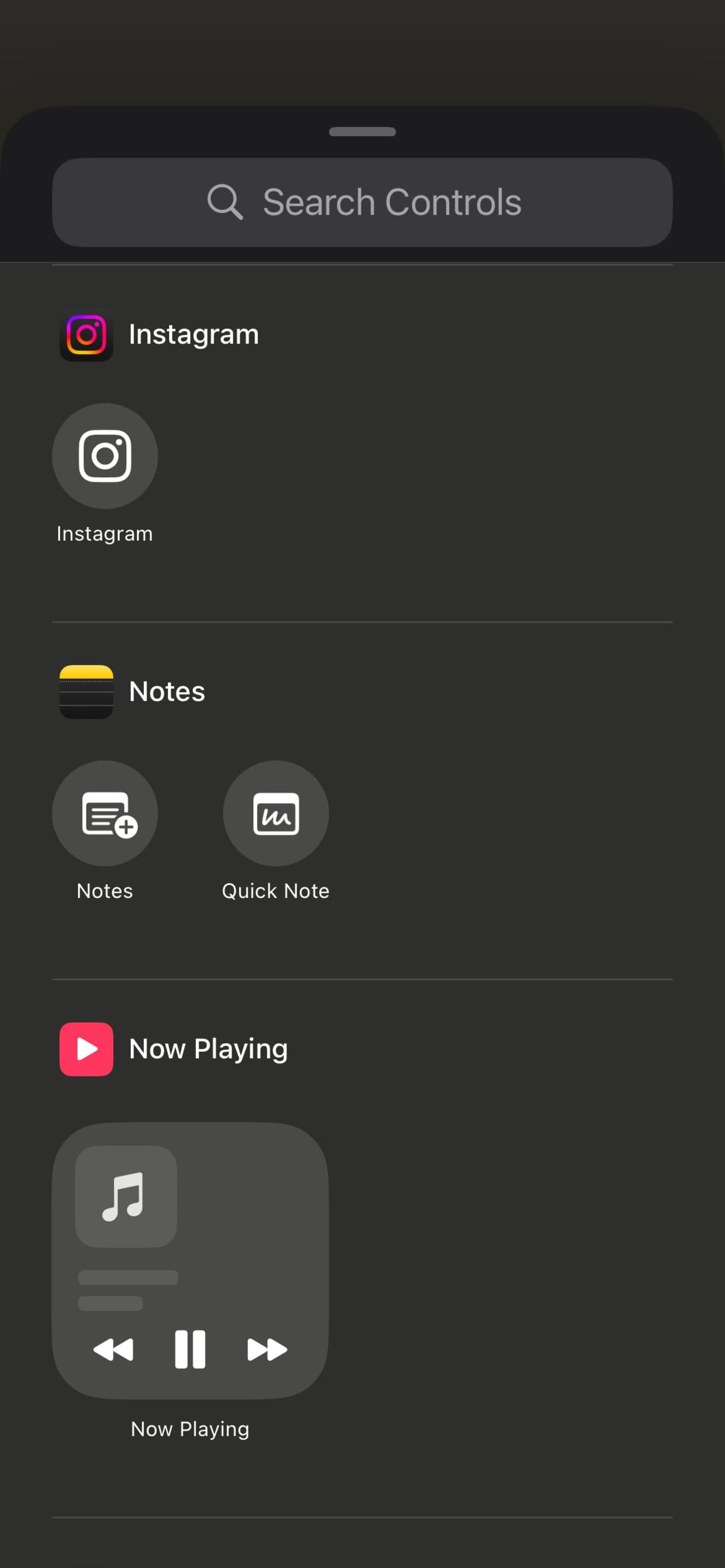مرور iOS ۱۸: شخصیسازی گسترده هوماسکرین، کنترلسنتر و قفلشاشه بدون هوش مصنوعی اپل 8 اضافه کردن اپهای جانبی به کنترل سنتر iOS 18