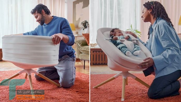 رونمایی از گهواره هوشمند Rise در نمایشگاه ces 2025