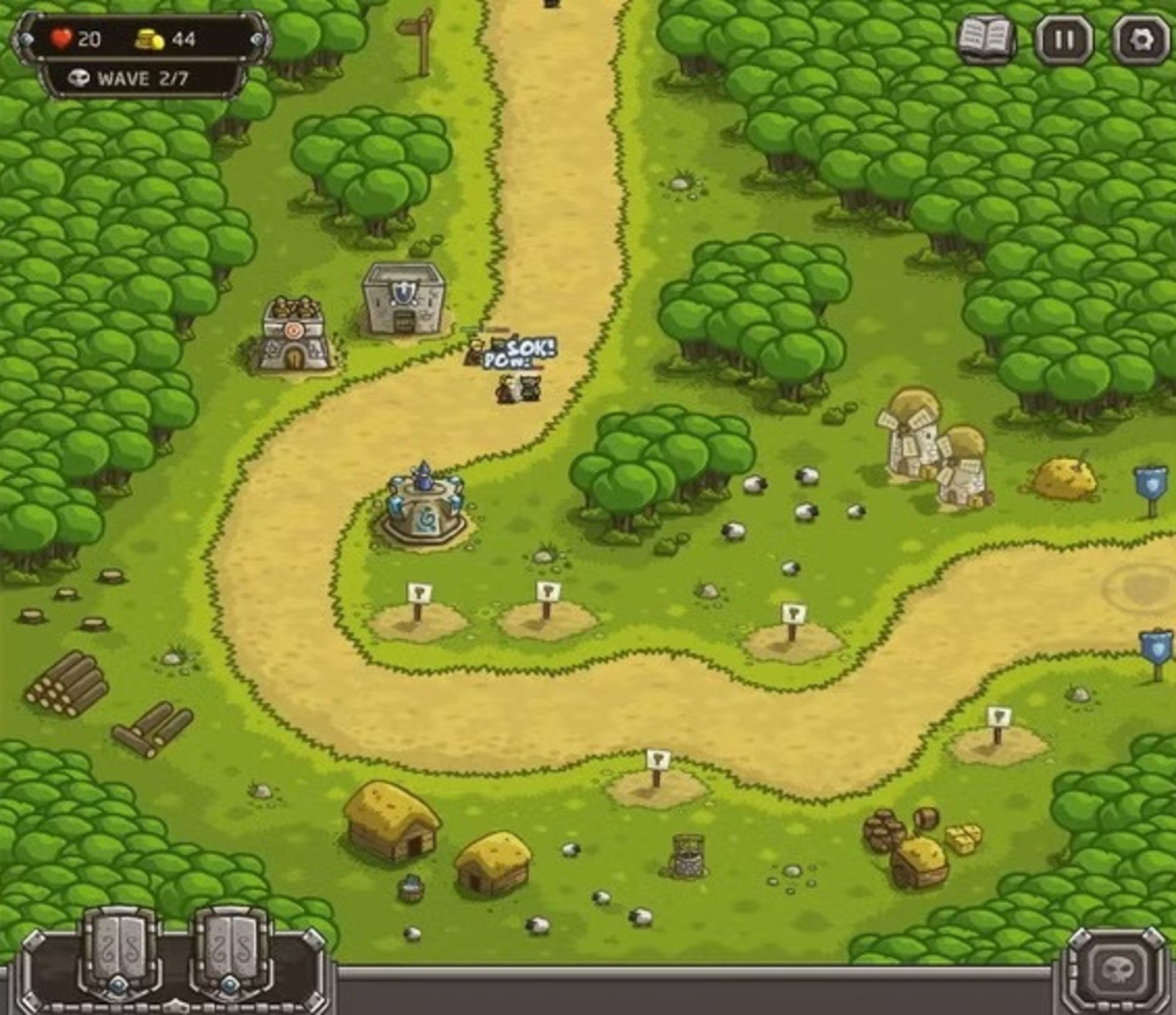 بازی آنلاین Kingdom Rush