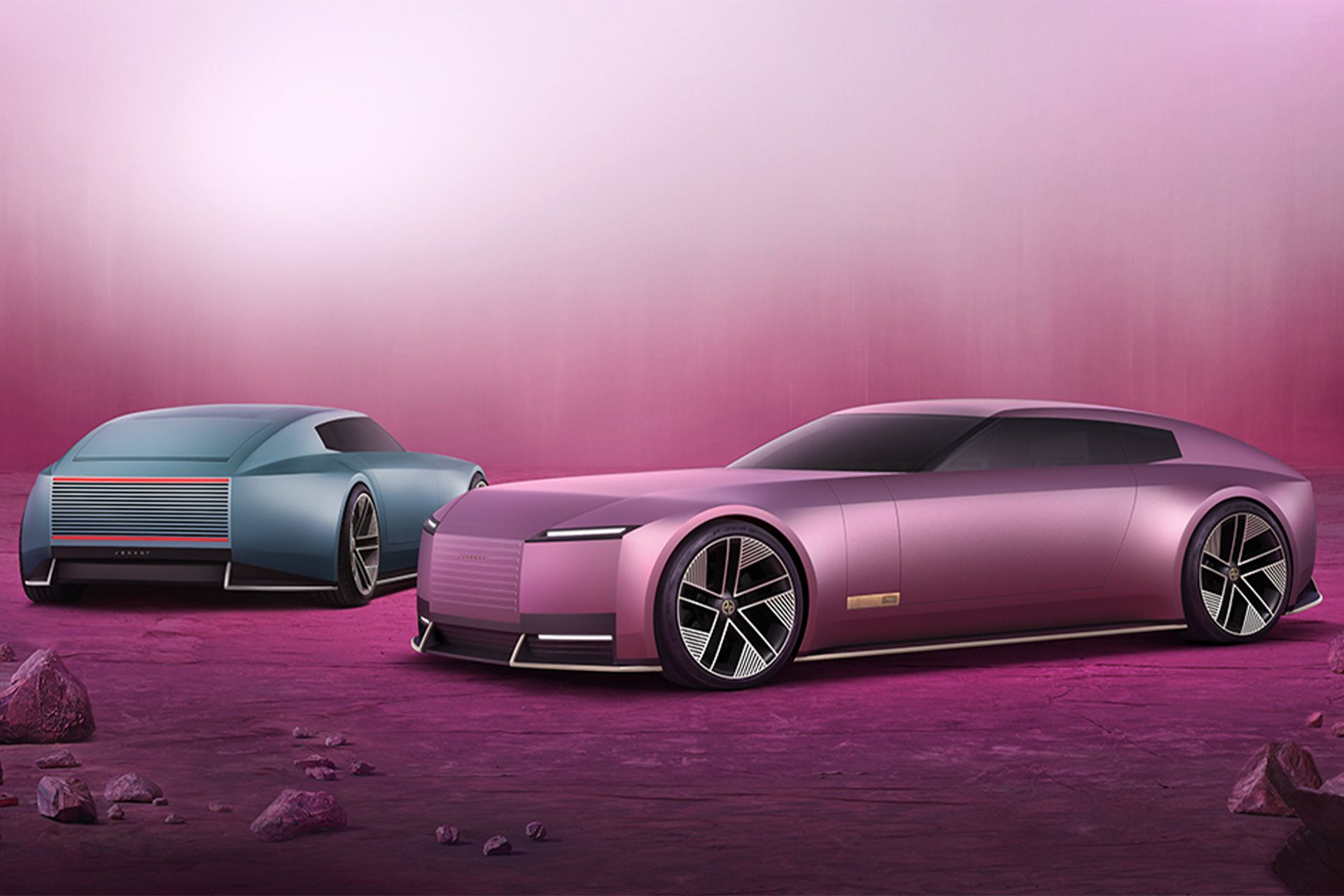 نمای جلو و پشتی خودرو جگوار Type00