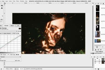 نمایی از رابط‌کاربری نسخه‌ی جدید گیمپ