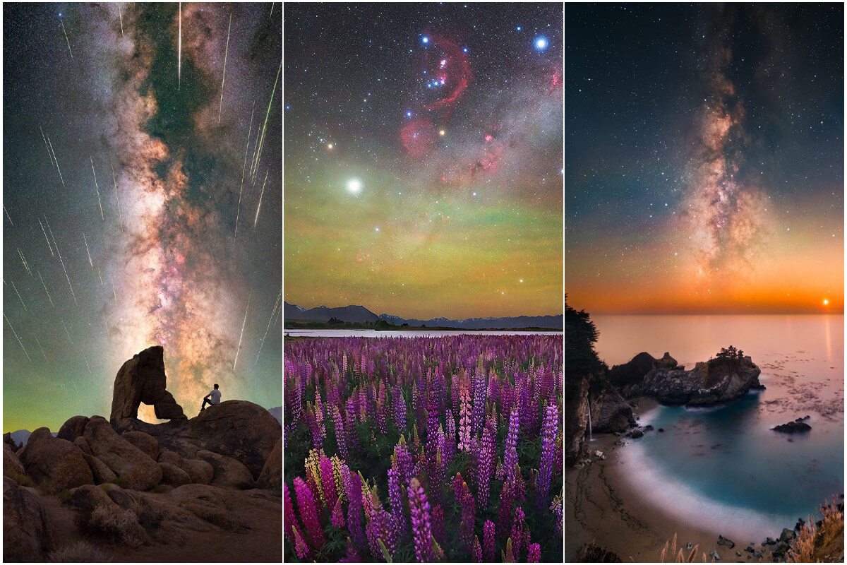 سفری میان ستارگان؛ ۱۵ عکس برتر از مسابقه کهکشان راه شیری ۲۰۲۵