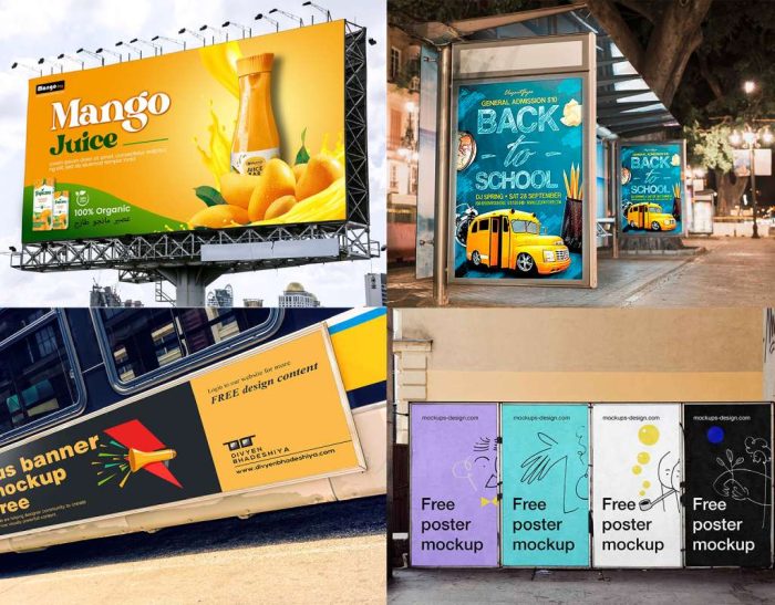 انواع خدمات چاپ و تبلیغات محیطی