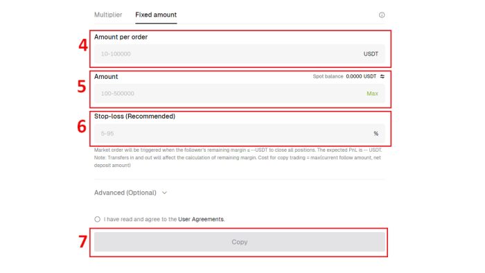 حالت fixed account