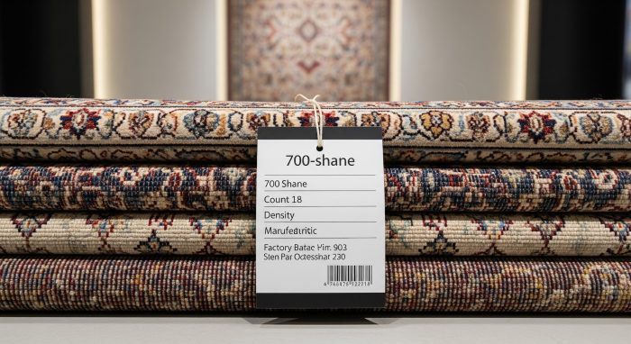 مشخصات فرش ۷۰۰ شانه تقلبی چیست_سمسون 8 فرش 700 شانه کاشان