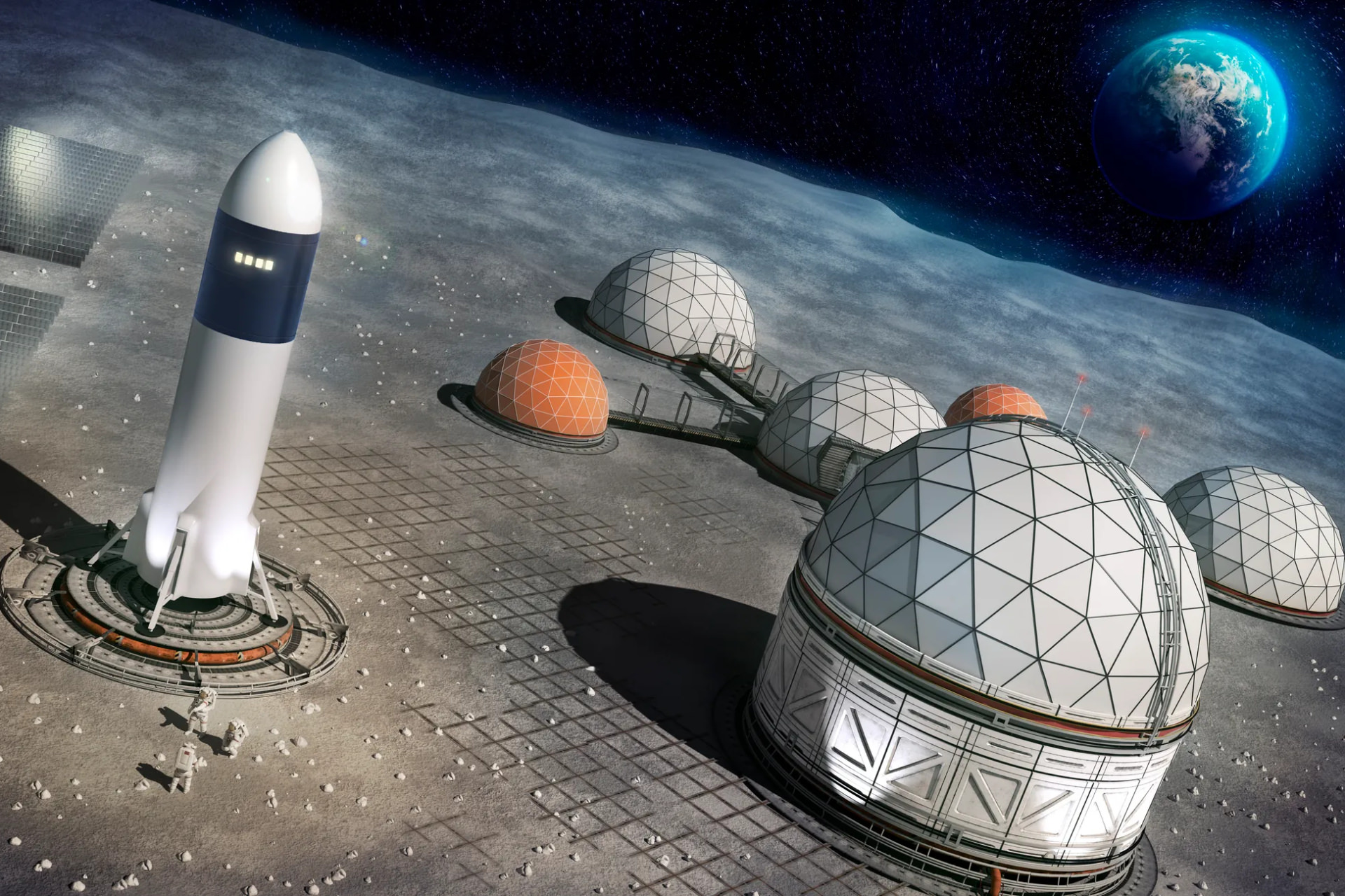 ورود بازیگر جدید به مسابقه فضایی؛ کره جنوبی می‌خواهد تا سال ۲۰۴۵ روی ماه پایگاه بسازد