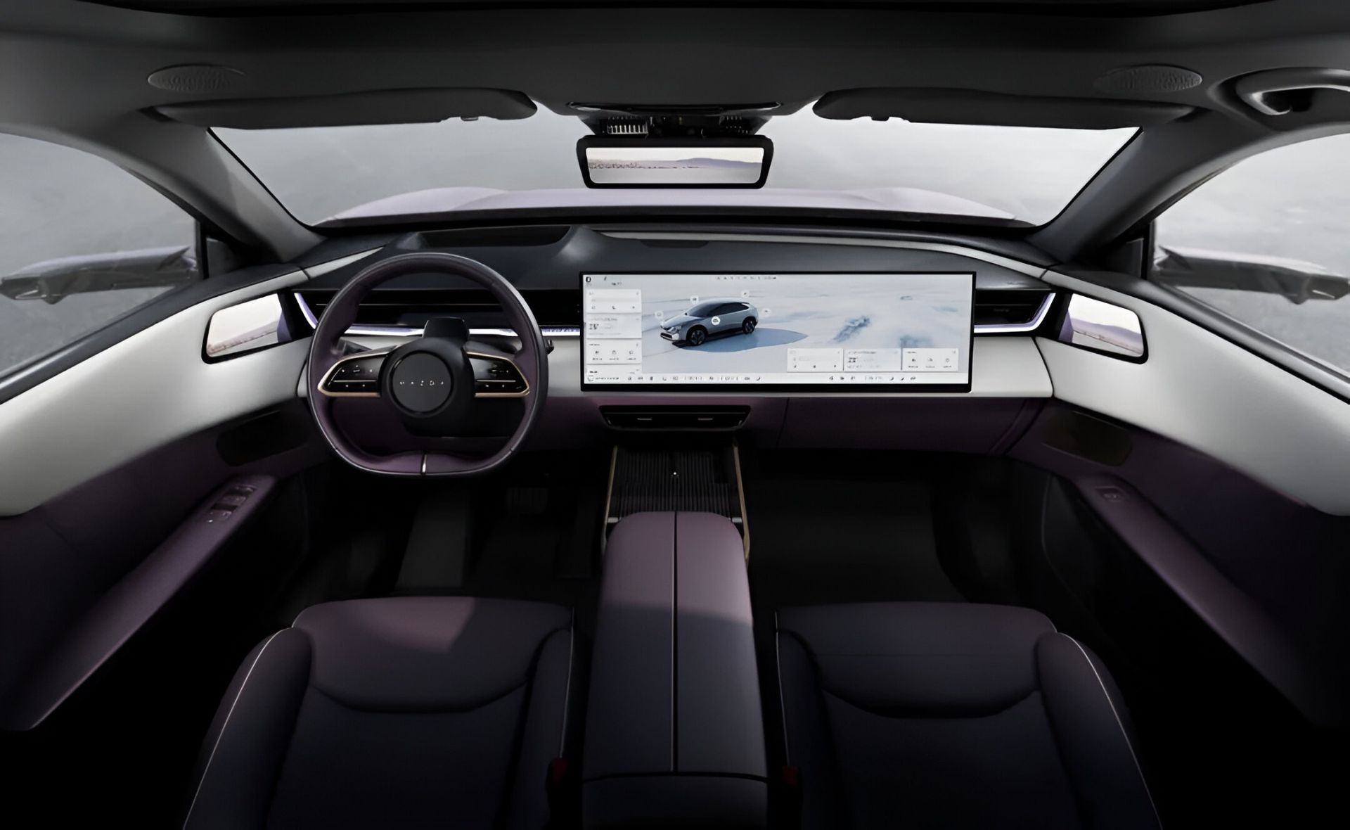 نمای داخل کابین خودرو مزدا EZ-60