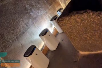 نصب دستگاه‌های تصفیه هوا از شرکت ژاپنی شارپ در اهرام مصر