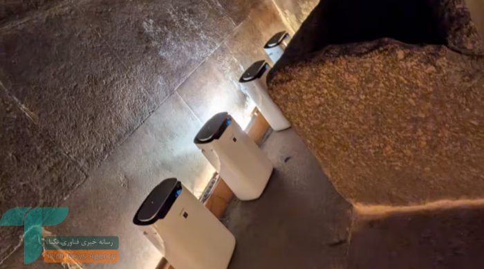 نصب دستگاه‌های تصفیه هوا از شرکت ژاپنی شارپ در اهرام مصر