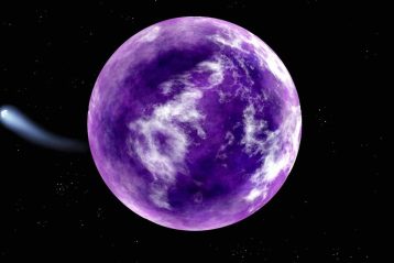 نه آبی نه سبز؛ زمین ما بیش از ۲٫۴ میلیارد سال پیش بنفش بوده است