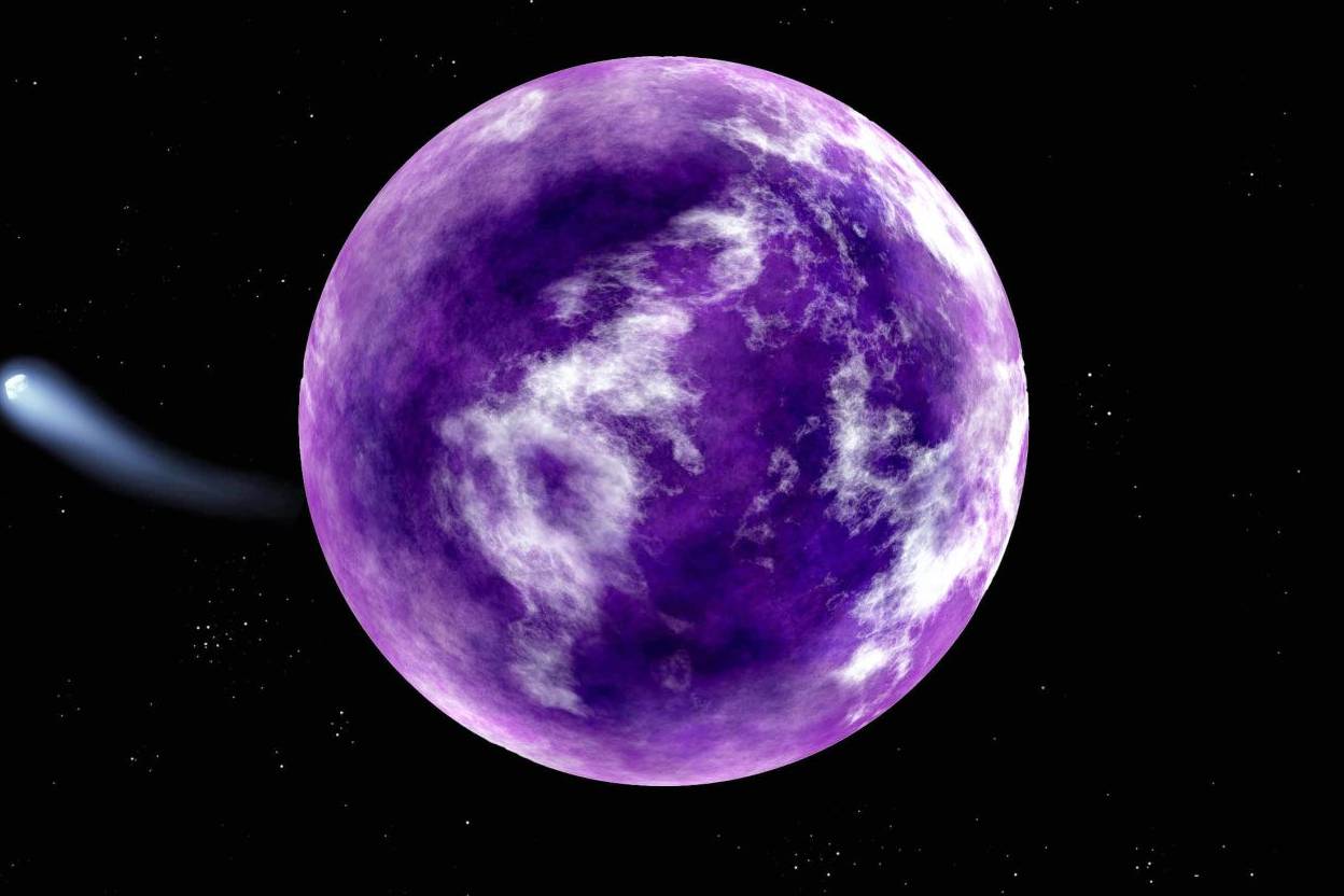 نه آبی نه سبز؛ زمین ما بیش از ۲٫۴ میلیارد سال پیش بنفش بوده است